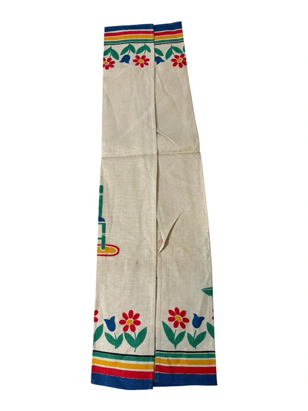 MCM Quality Linens Pure Linen Tea Towel Days Of The Week “Friday” Dutch Girl